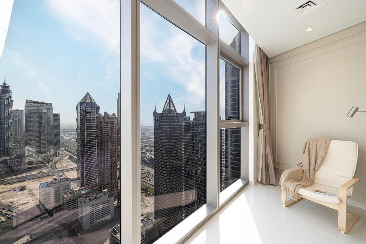 Burj Khalifa Views From The Highest Infinity Pool In Apartment *